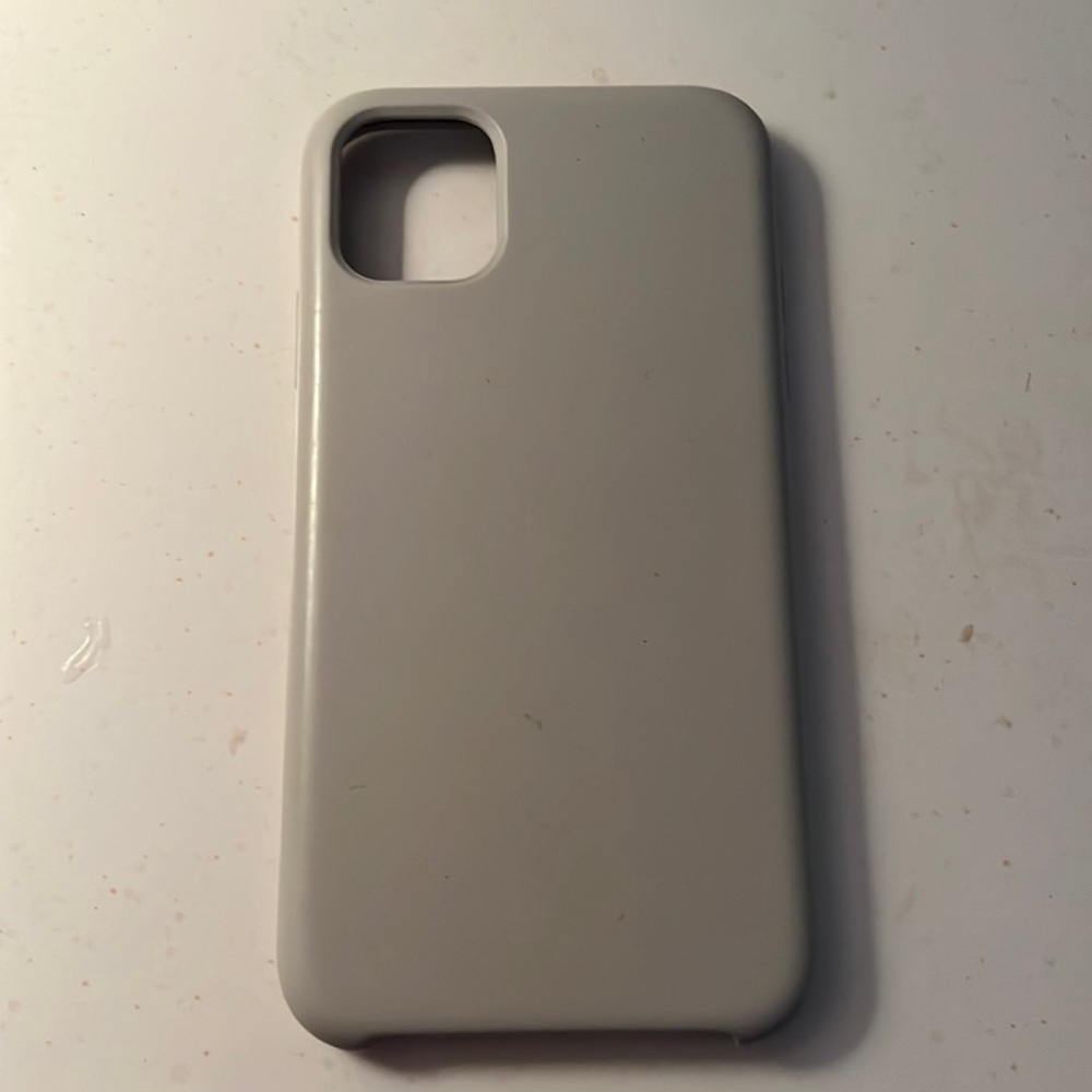 Silicone IPhone 11 Case Gray
